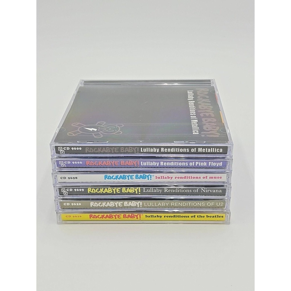 Rockabye Baby! 5-CD Lot – Muse/U2/Pink Floyd/Metallica/Beatles/Nirvana – VG - Picture 2 of 8